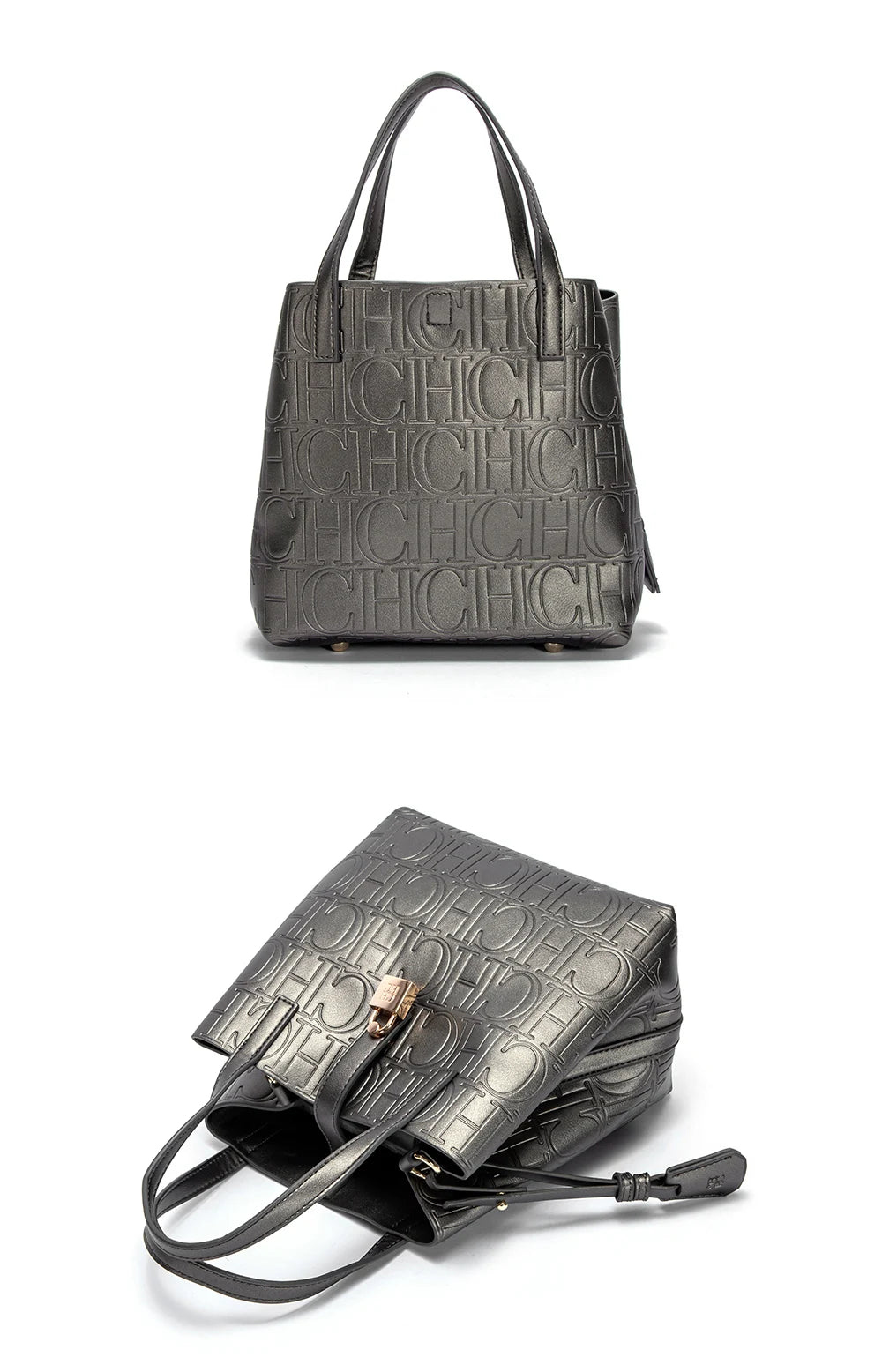 CHCH Women's Casual Tote Bag in PU Leather