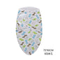 Cotton Cartoon Printed Baby Blanket Hat Set