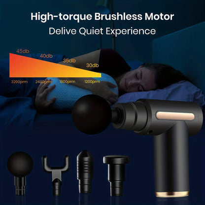 Electric Deep Tissue Massage Gun for Body Relaxation