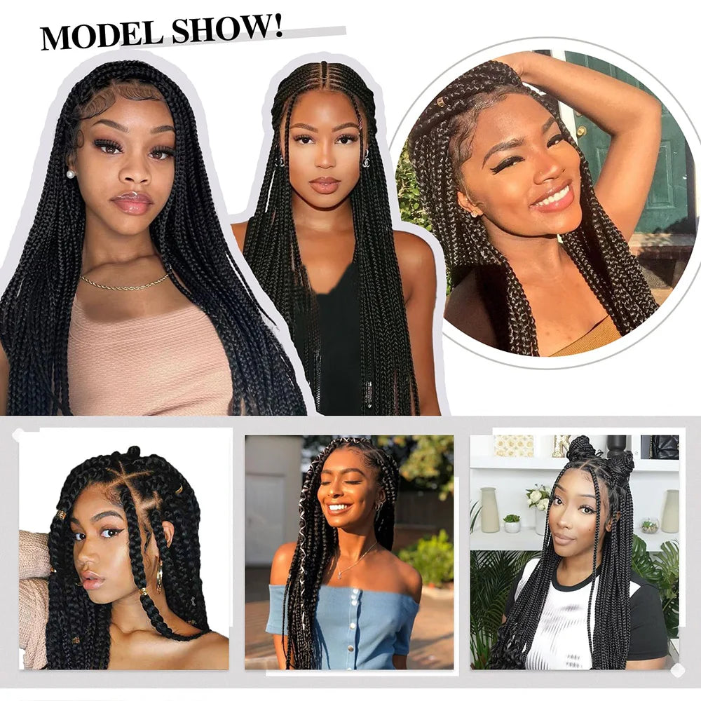 26 Inch Pre Stretched Blonde Ombre Braiding Hair