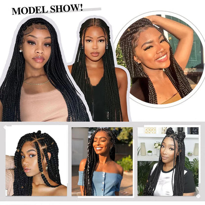 26 Inch Pre Stretched Blonde Ombre Braiding Hair
