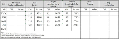 Solid Single-Breasted O-Neck Jacket for Women