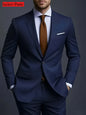 Slim Fit Black Tuxedo Suit Set for Men