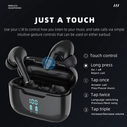Wireless Bluetooth Earphones with ENC and HIFI Sound