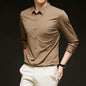 Men's Ultra-Stretch Slim-Fit Long Sleeve Shirt
