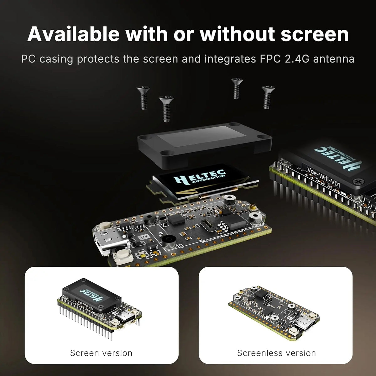 Heltec V4 ESP32-S3 Development Board with LoRa Module