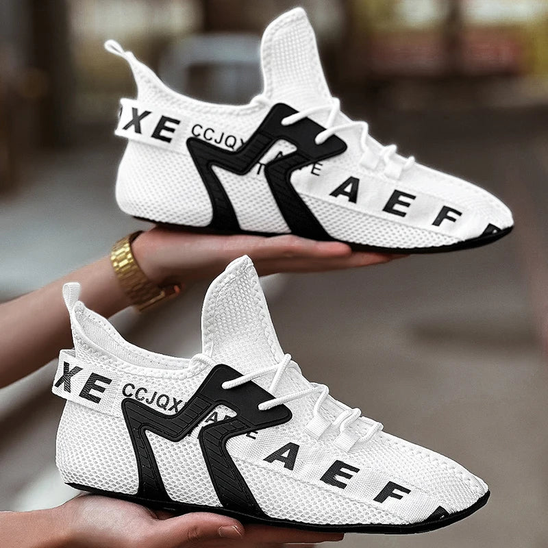 Breathable Mesh Summer Sports Sneakers for Men