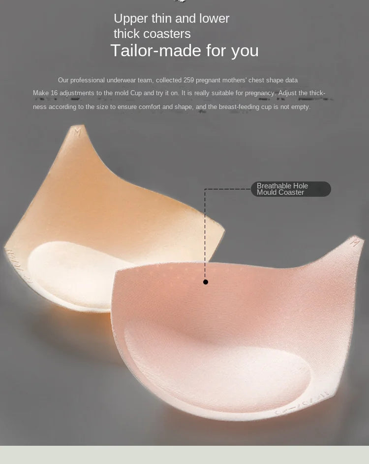 Wire-free Nursing Bra for Maternity Women in Natural Color