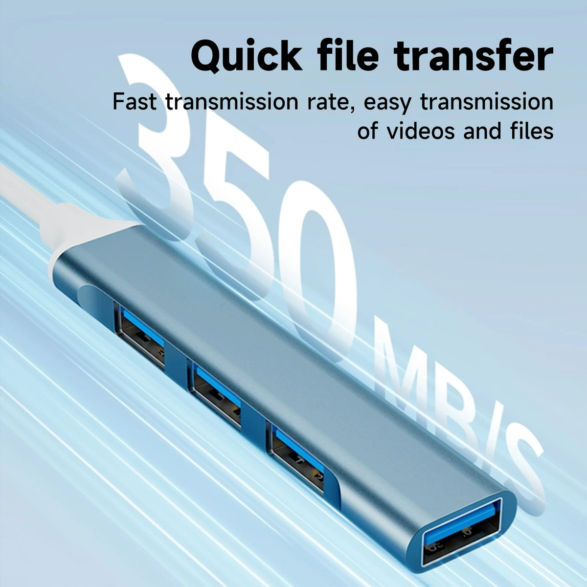 4-in-1 USB C Hub 3.0 Multi-Port Adapter