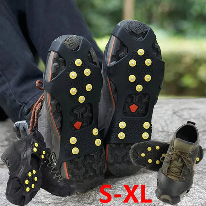 10 Teeth Non-Slip Climbing Cleats for Hiking