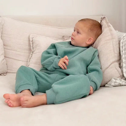 Children's Fleece Sports Set Sweatshirt and Pants
