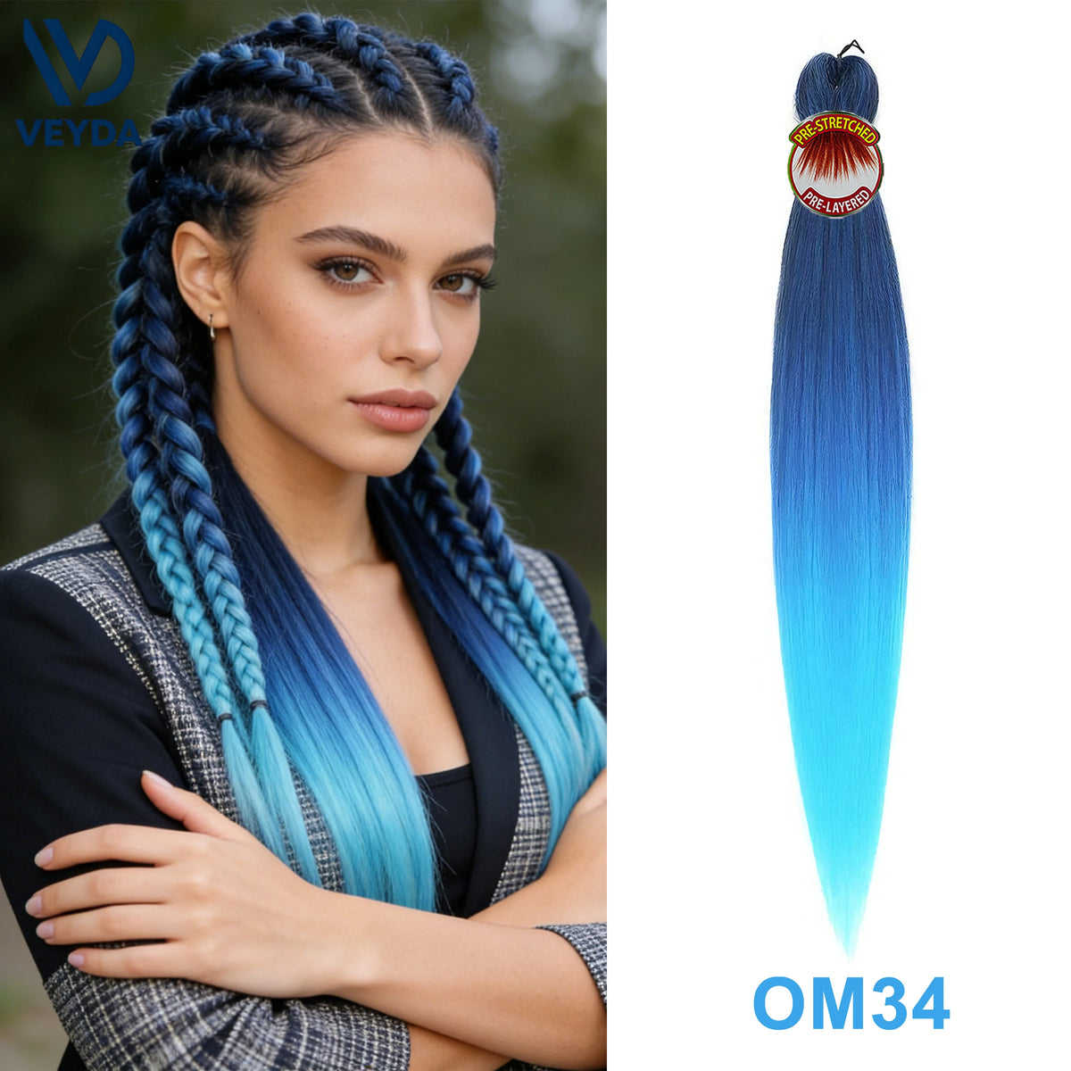 26 Inch Kanekalon Jumbo Box Crochet Hair Extensions