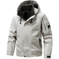 Men's Waterproof Softshell Jacket for Hiking and Camping