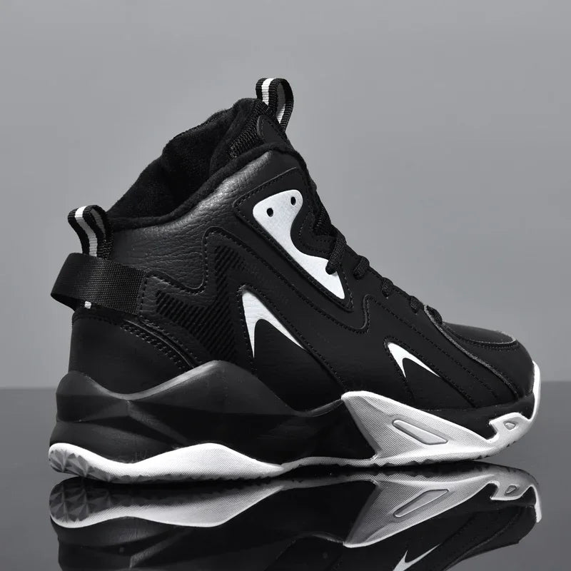 Men's Breathable Casual Sneakers with Lace-Up Closure