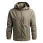 Men's Oversize Nylon Windbreaker Jacket for Spring and Autumn