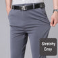 Men's Smart Casual Stretchy Fast Dry Trousers Black Navy