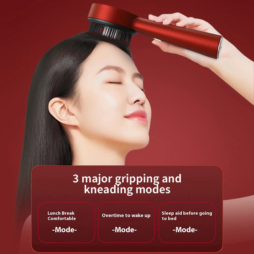 Modes Red Light Massage Comb with Liquid Applicator