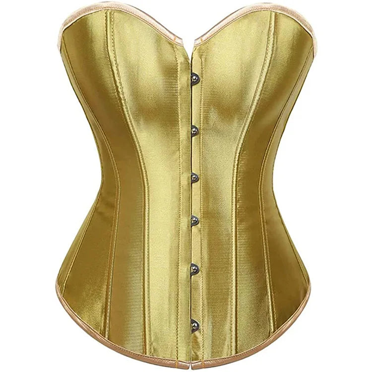 Gothic Lace Up Corset Shapewear for Women