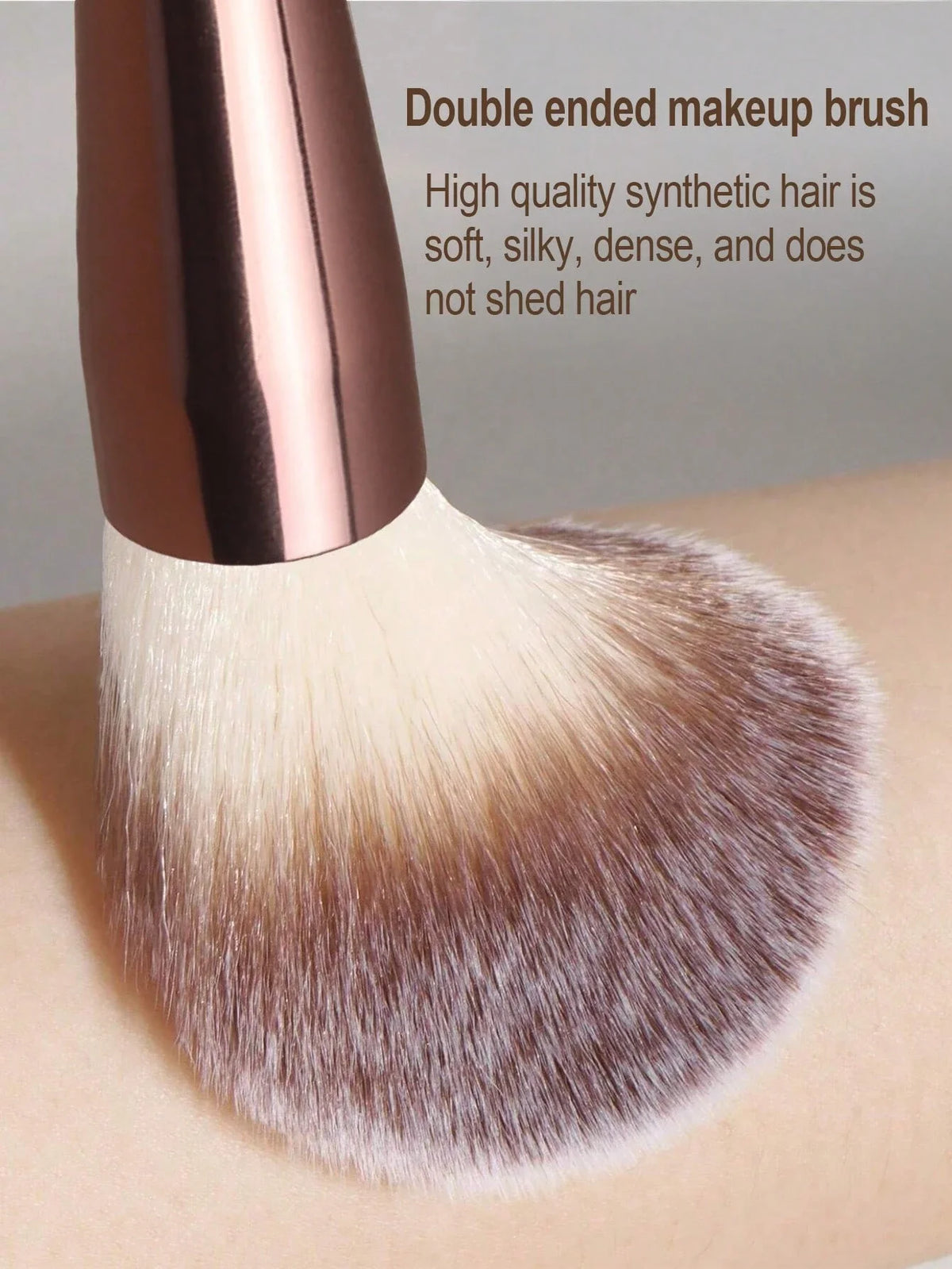 7pcs Makeup Brush Set with Wool Fiber Bristles