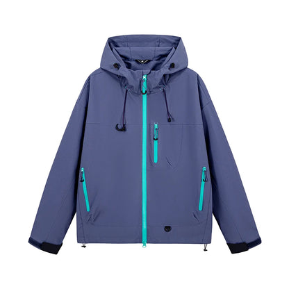 Unisex Waterproof Hiking Jacket Windbreaker