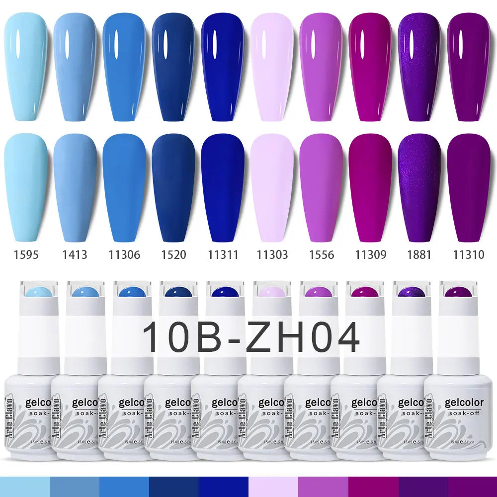 Arte Clavo 15ml UV Gel Nail Polish Summer Colors
