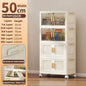 Multi-Layer Plastic Storage Cabinet for Home Use