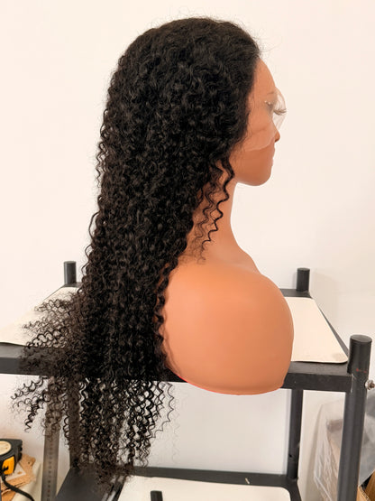 High Density Water Wave Human Hair Wig 40 42 Inch