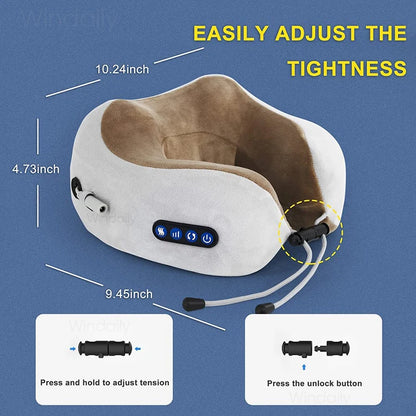 3D Kneading Neck Massager Pillow