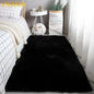 VIKAMA Solid Color Polyester Plush Carpet