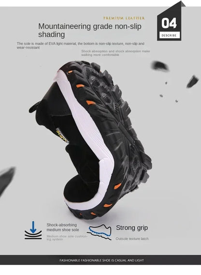 Men's Waterproof Breathable Sports Shoes Size 38-50