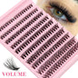 DIY Cluster Lashes 8-16mm Synthetic Hair Extensions