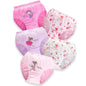 Children's Cotton Underpants for Girls Cute Cat Design