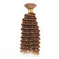 Deep Wave Bulk Human Hair 100g for Braiding