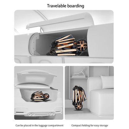 Lightweight 3 in 1 Baby Stroller Travel System