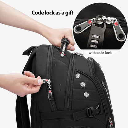 Waterproof Oxford Laptop Backpack for Travel and School