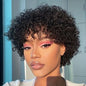 Brazilian Afro Puff Pixie Bob Wig 99J Natural Brown