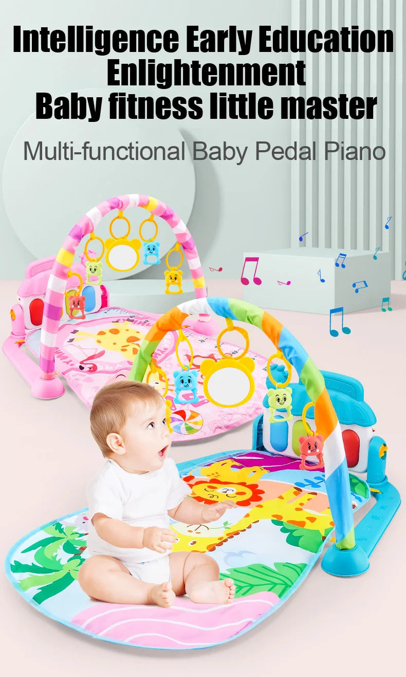 Baby Fitness Stand Music Play Gym Activity Toy