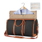 Foldable PU Leather Duffel Bag for Women's Travel