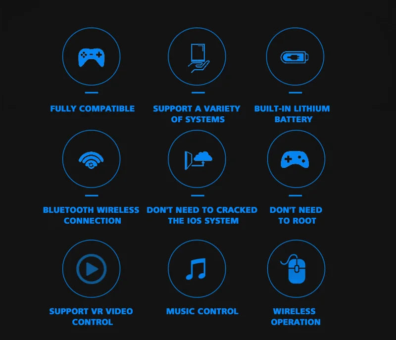 3D Virtual Reality Glasses Headset for Smartphones