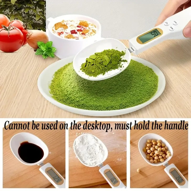 Mini Spoon Scale Digital Kitchen Scale 0.1-500g