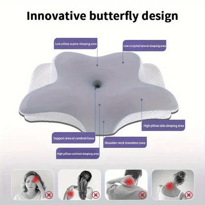 Memory Foam Butterfly Shaped Neck Pillow