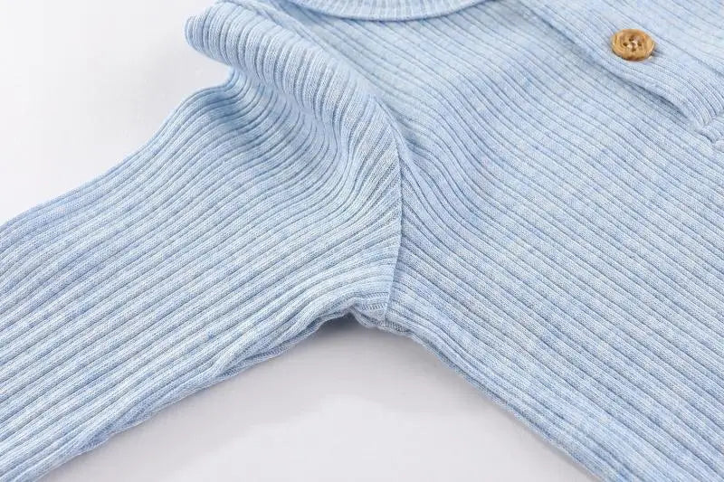 Kiddiezoom 3 Pcs Cotton Long Sleeve Baby Bodysuit