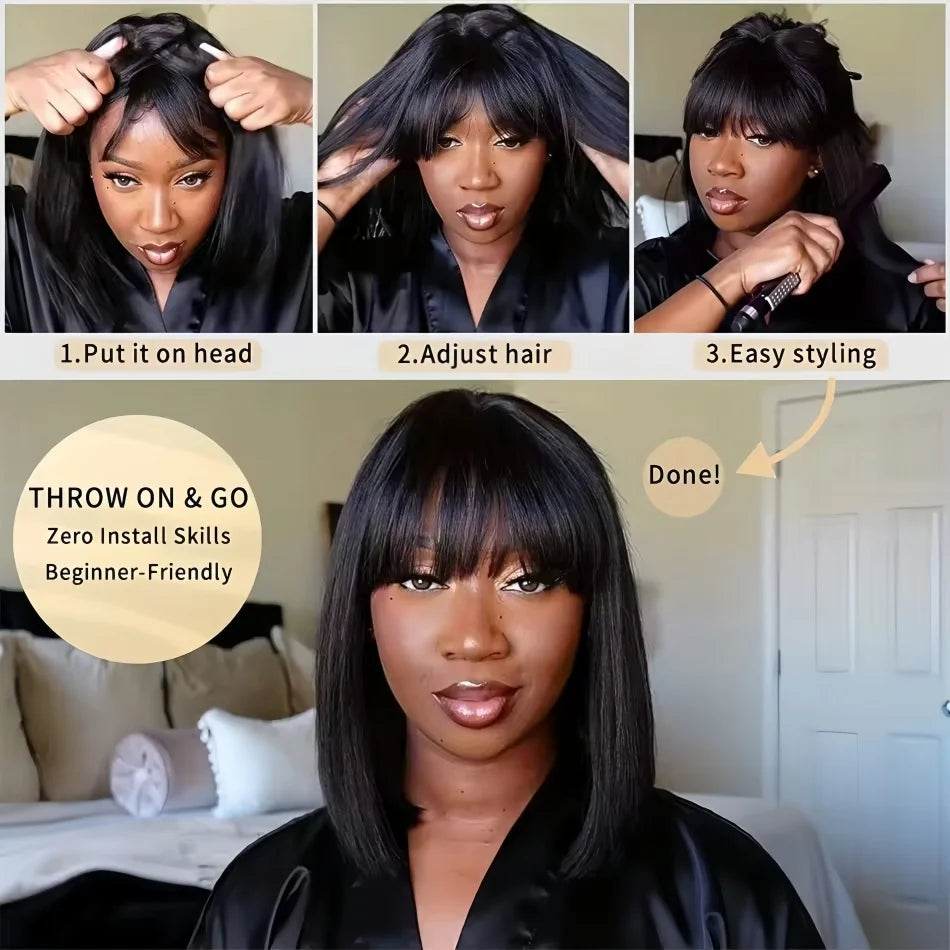 Bone Straight Human Hair Wig 30 Inch Brazilian Lace Wig