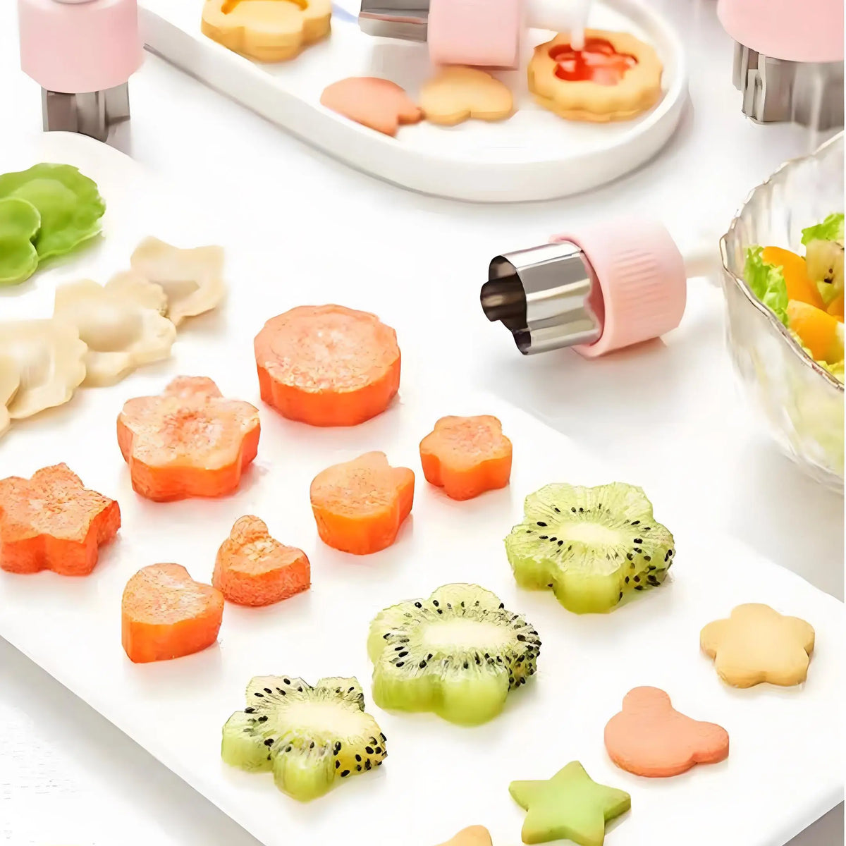 8PCS Stainless Steel Butterfly Cookie Cutter Set