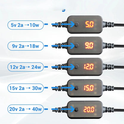5V 2A USB to 12V Cigarette Lighter Socket Adapter