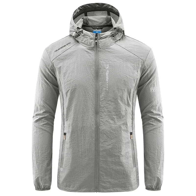 Men's UV Protection Quick Dry Windbreaker Jacket