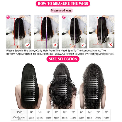Body Wave 13x6 HD Transparent Lace Frontal Wig