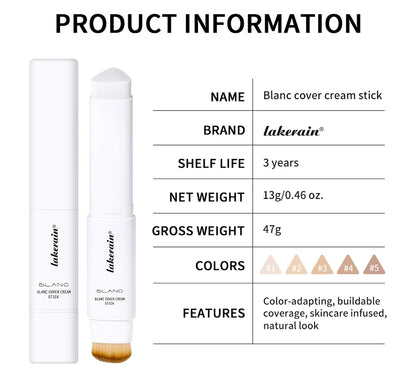 Lakerain Color Changing Foundation Stick Cream Waterproof