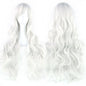 Soowee Curly Long Green Synthetic Hair Wig for Women