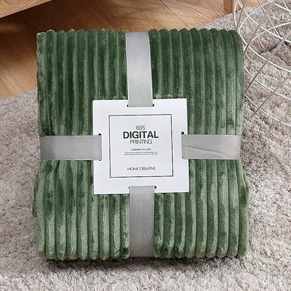 Coral Velvet Blanket Plush Soft Warm Throw